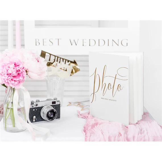 Fotóalbum precious moments 20x24,5 cm fehér 22 oldal