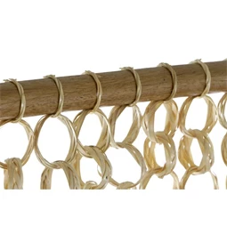 Függöny gyűrűs 90x5x205 cm