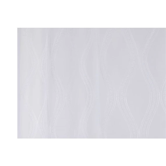 Függöny hímzett, gyűrűs 140x260 cm