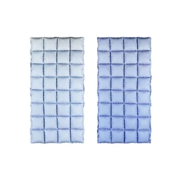 Függöny lufi fólia kék ombre 72x143 cm