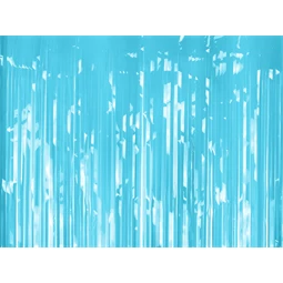 Függöny party világos égszínkék 100x200 cm