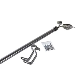 Függönyrúd állítható 160x16x16 cm