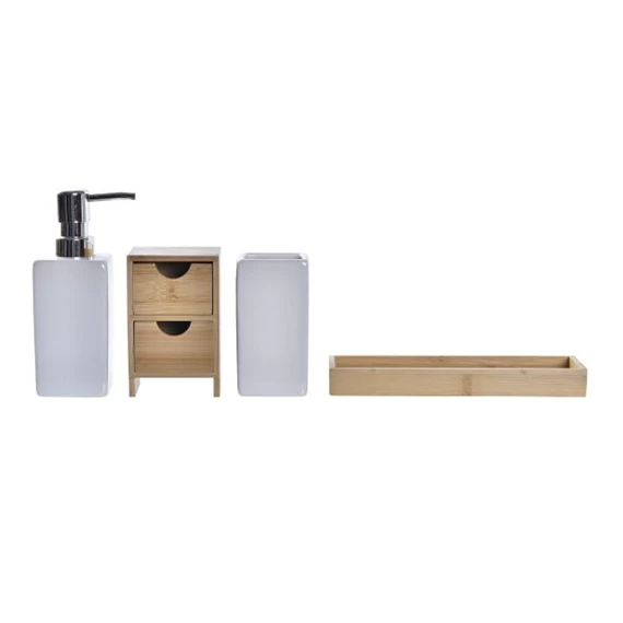 Fürdőszobai szett 20,5x6,8x17 cm S/4