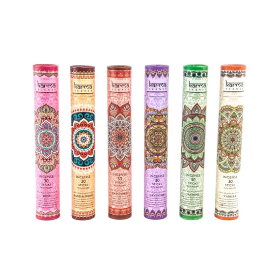 Füstölő szett 4x4x27 cm 6 féle S/30