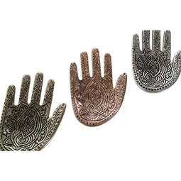 Füstölőtartó kéz alakú 13,5x8,5x3 cm 3 féle