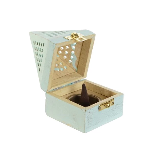 Füstölőtartó 7x7x13 cm 6 féle