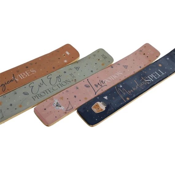 Füstölőtartó 6x1x30 cm 4 féle