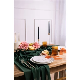 Futó chiffon palackzöld 0,48 x 5 m