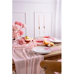 Futó chiffon világos rózsaszín 0,48 x 5 m