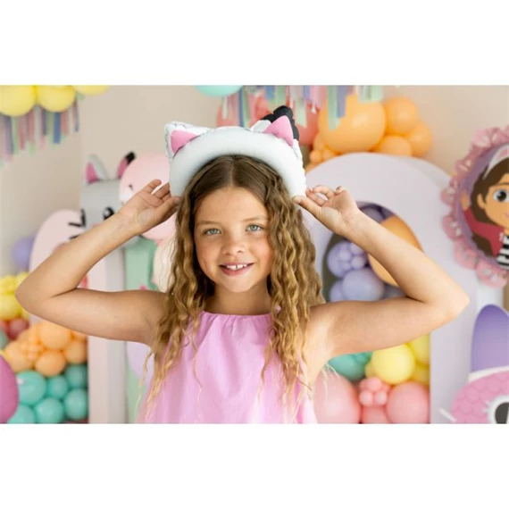 Gabby macskafülek lufi fólia 21.5x21 cm vegyes S/6