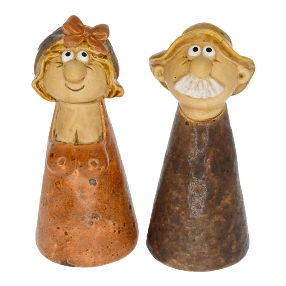 Gazda, gazdasszony álló 9,2x9,1x20,1 cm 2 féle