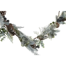 Girland bogyós, 40 LED-es 14x7x150 cm