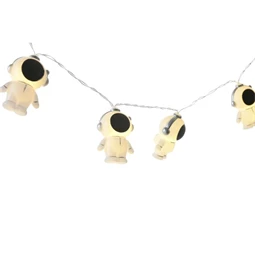 Girland szett űrhajós, LED-es 5x4x180 cm 2 féle S/10