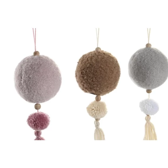 Gömb akasztós 8x8x22 cm 3 féle