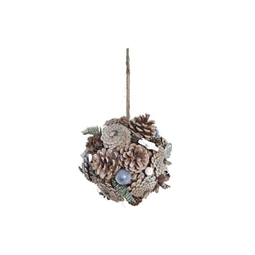 Gömb tobozból, akasztós 18x18x18 cm