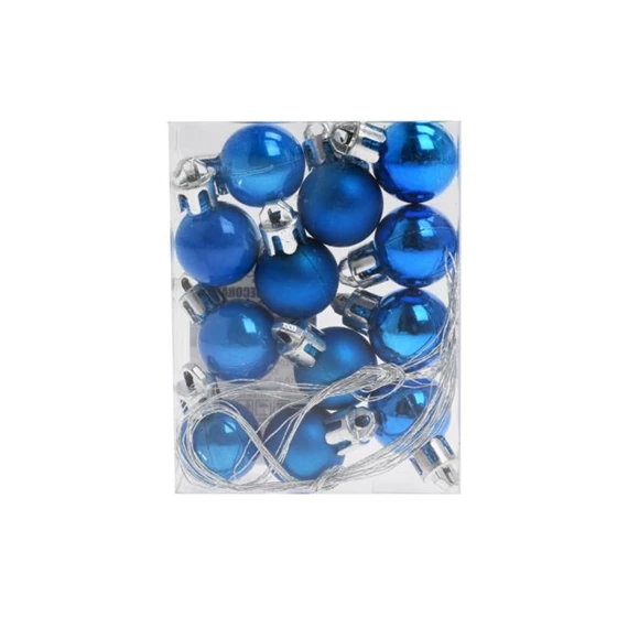 Gömb fényes, matt 2 cm S/12
