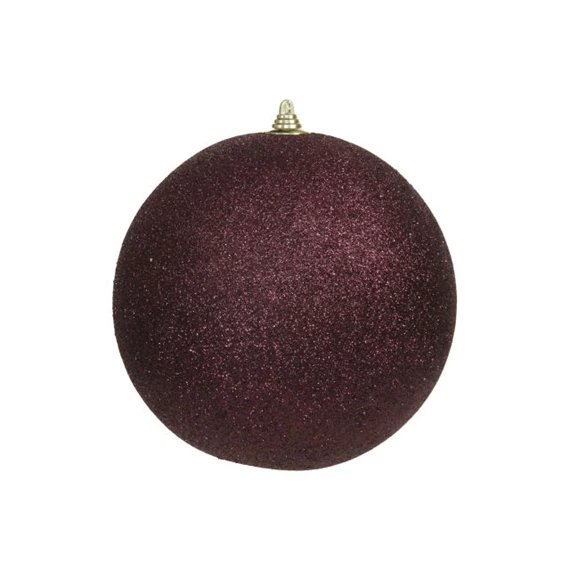 Gömb glitteres 13,5 cm