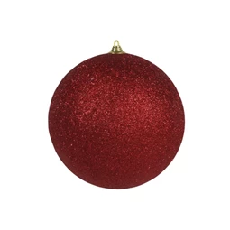 Gömb glitteres 18 cm