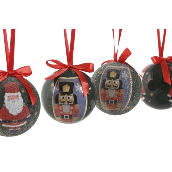 Gömb szett mintás, akasztós 25x21,5x15,5 cm S/14