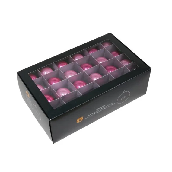 Gömb 4 cm pink opal S/48