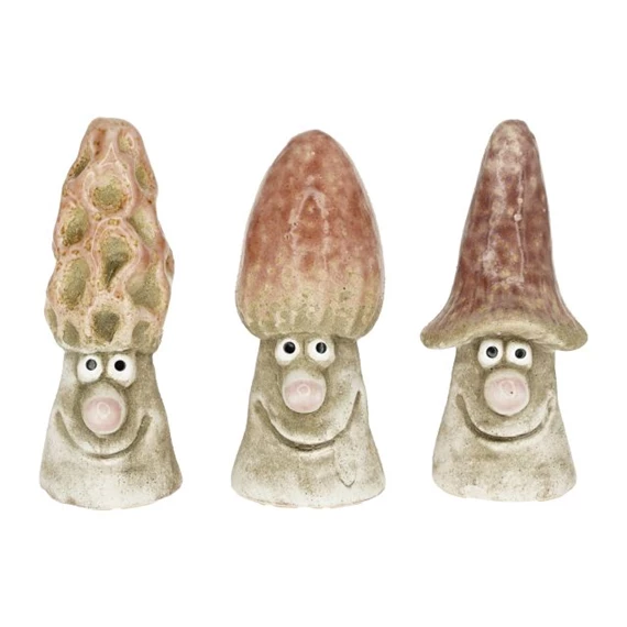 Gomba mosolygó 4,4x3,9x8,7 cm 3 féle