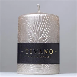 Gyertya henger, nyomott mintával 7x10 cm