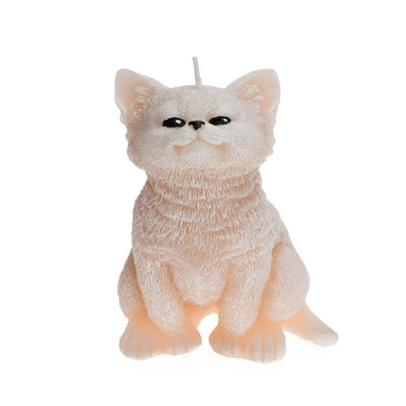 Gyertya macska formájú 17x11 cm