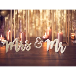 Gyertya oszlop fémes rózsaarany 12x6 cm S/6