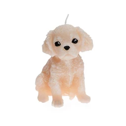 Gyertya spániel formájú 17x11 cm