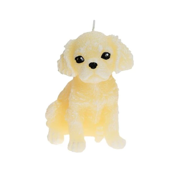 Gyertya spániel formájú 17x11 cm