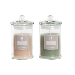 Gyertya tárolóban 8x8x15 cm 2 féle