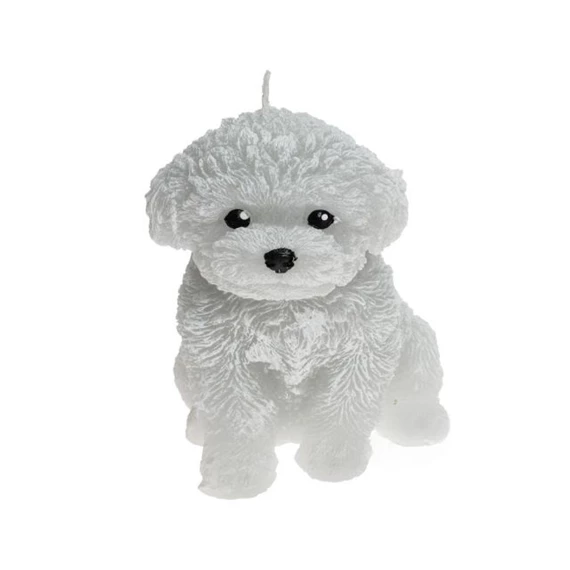 Gyertya uszkár formájú 17x11 cm