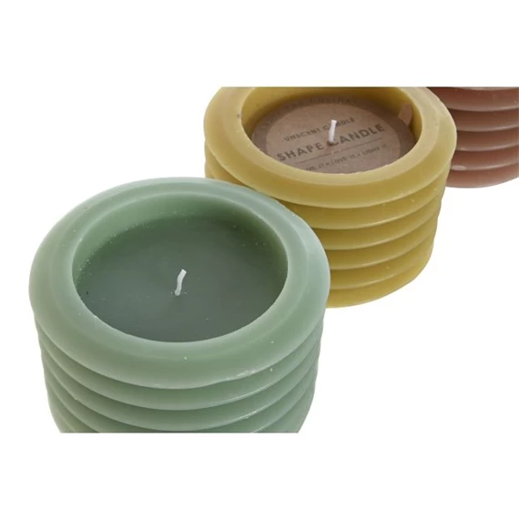 Gyertya 13x13x8 cm 3 féle