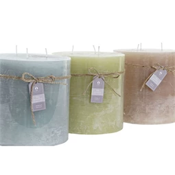 Gyertya 15x15x15 cm 3 féle