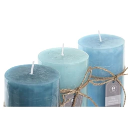 Gyertya 6,5x6,5x15 cm 3 féle