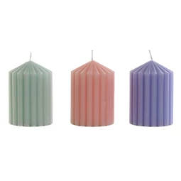 Gyertya 7x7x10 cm 3 féle