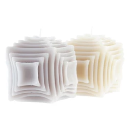 Gyertya 8x8x7 cm 2 féle