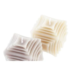 Gyertya 8x8x7 cm 2 féle