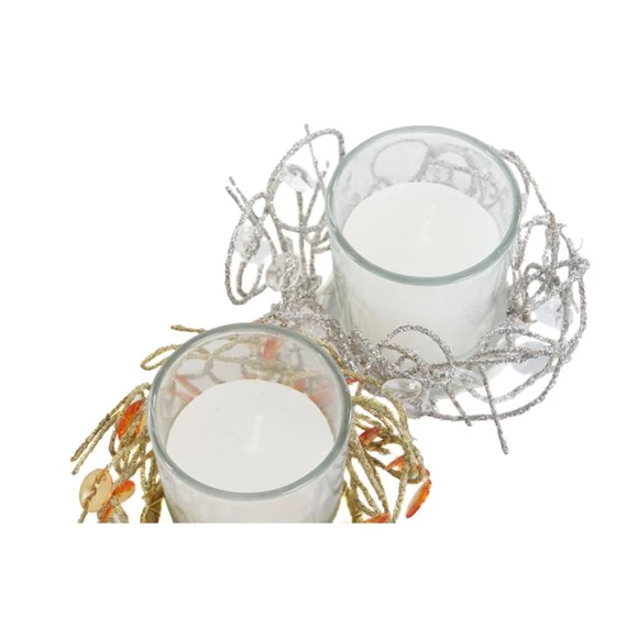 Gyertya 10,5x10,5x7 cm 4 féle