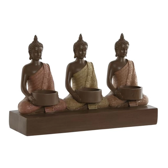 Gyertyatartó Buddha 28x8,5x17 cm