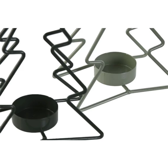 Gyertyatartó fenyő alakú 11x6,5x18 cm 2 féle