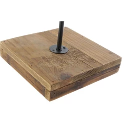 Gyertyatartó leveles 20x20x51 cm