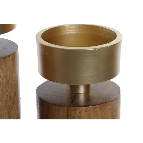 Gyertyatartó szett 7,5x7,5x27 cm S/3