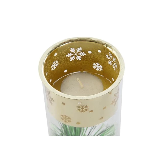 Gyertyatartó szett 7x7x16 cm S/3