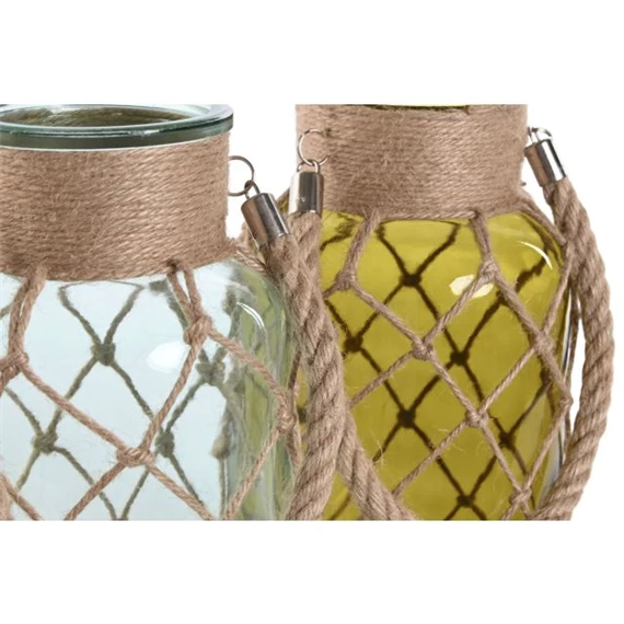 Gyertyatartó 15,5x15,5x26 cm 2800 ml 2 féle