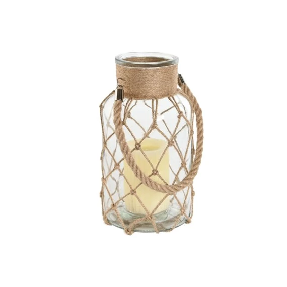 Gyertyatartó 15,5x15,5x26 cm 26 ml