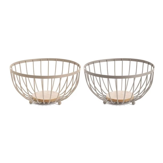 Gyümölcstartó 25x25x13 cm 2 féle