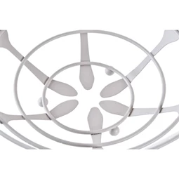 Gyümölcstartó krómozott 28x28x9 cm 2 féle