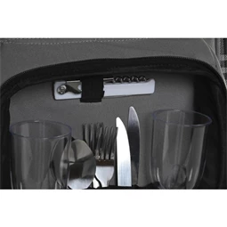 Hátizsák piknik szett 2 fős 28,5x20x39 cm S/9