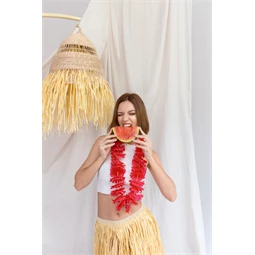 Hawaii nyaklánc világos rózsaszín 1,2 m